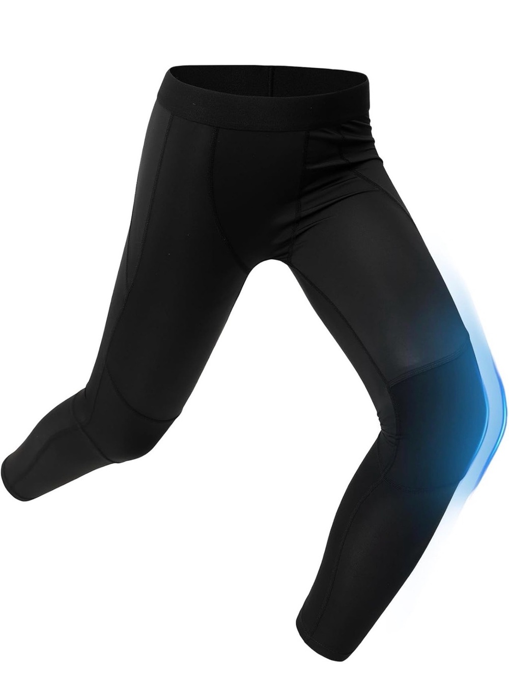 PATPAT Boys Compression Pants, Quick Dry Leggings Tights for Sports Run L (12)
